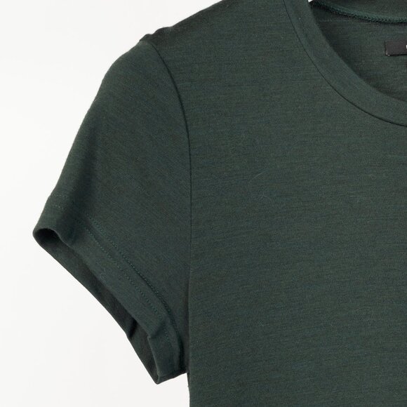 Isabel Marant Green Wool-Jersey Short-Sleeve Tee - Picture 5 of 7